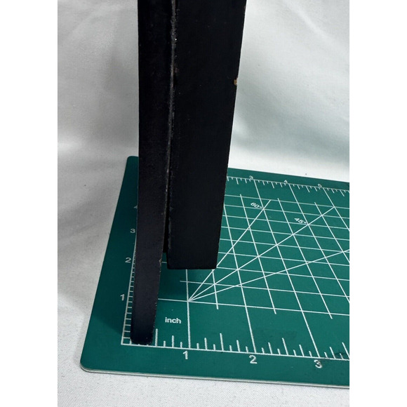 Harmony 6" Asian Chinese Black Framed Matted Decor w/Wooden Frame Glass Oriental - Picture 7 of 7